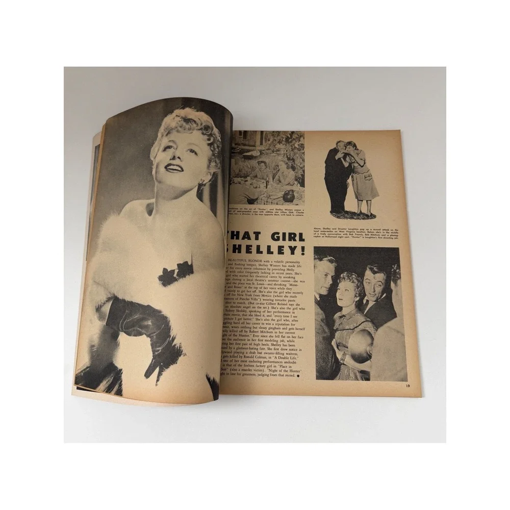 Vintage Star Movie Magazine October 1955 Elizabeth Taylor Grace Kelly Vol 1 No 1
